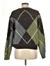 Zara Argyle Green Pullover Sweater Size M - photo 2