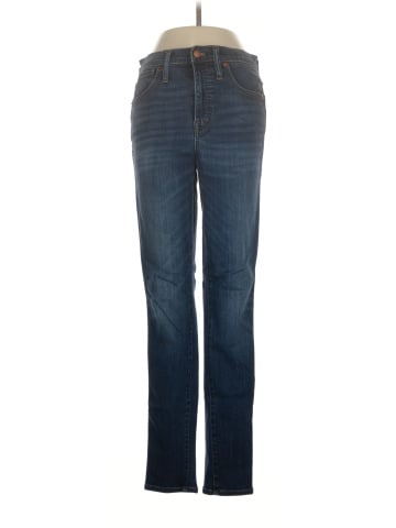 Madewell Tall 10" High-Rise Skinny Jeans in Danny Wash: TENCEL&trade; Denim Edition (view 1)