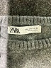 Zara 100% Lana Wool Gray Wool Pullover Sweater Size S - photo 7