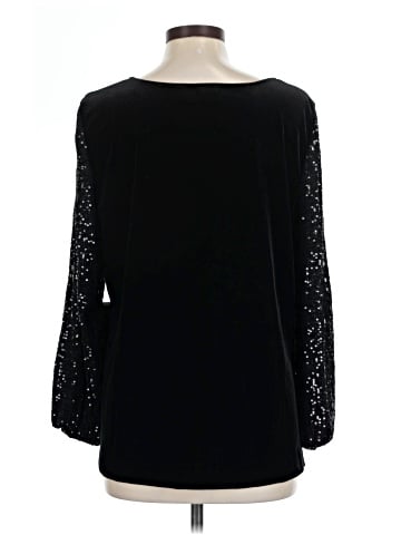 Alex Evenings Long Sleeve Blouse (view 2)
