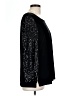 Alex Evenings Black Long Sleeve Blouse Size L - photo 4