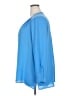 H&M 100% Polyester Blue Long Sleeve Blouse Size 20 - photo 5