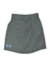 Under Armour 100% Polyester Green Athletic Shorts Size 6 - photo 1