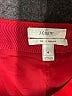 J.Crew 100% Polyester Solid Red Formal Skirt Size 4 - photo 4