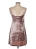 Teeze Me Metallic Silver Pink Cocktail Dress Size 5 - 6 - photo 2
