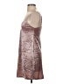 Teeze Me Metallic Silver Pink Cocktail Dress Size 5 - 6 - photo 5
