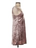 Teeze Me Metallic Silver Pink Cocktail Dress Size 5 - 6 - photo 4