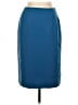 Kasper A.S.L. 100% Polyester Solid Blue Formal Skirt Size 6 (petite) - photo 1