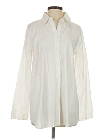 Lafayette 148 New York Long Sleeve Blouse (view 1)