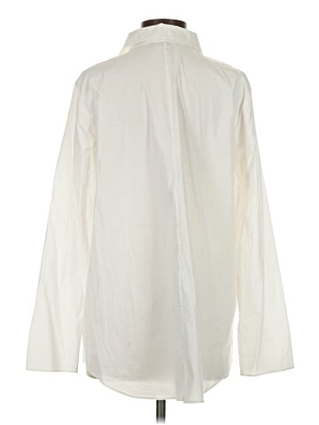 Lafayette 148 New York Long Sleeve Blouse (view 2)