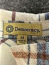 Democracy Plaid Ivory Jacket Size M - photo 6