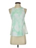 Nike 100% Polyester Green Sleeveless Blouse Size XS - photo 1