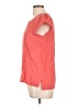 Zara Basic Orange Short Sleeve Blouse Size L - photo 5