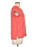 Zara Basic Orange Short Sleeve Blouse Size L - photo 4