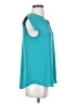 J.Crew 100% Polyester Teal Short Sleeve Blouse Size 2 - photo 4