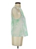 Nike 100% Polyester Green Sleeveless Blouse Size XS - photo 4