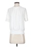 Naked Zebra 100% Polyester Ivory Short Sleeve Turtleneck Size S - photo 1