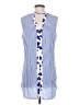 CAbi 100% Polyester Blue Sleeveless Blouse Size S - photo 2