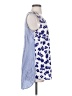 CAbi 100% Polyester Blue Sleeveless Blouse Size S - photo 4