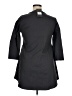 Reborn Black 3/4 Sleeve Button-Down Shirt Size XL - photo 2