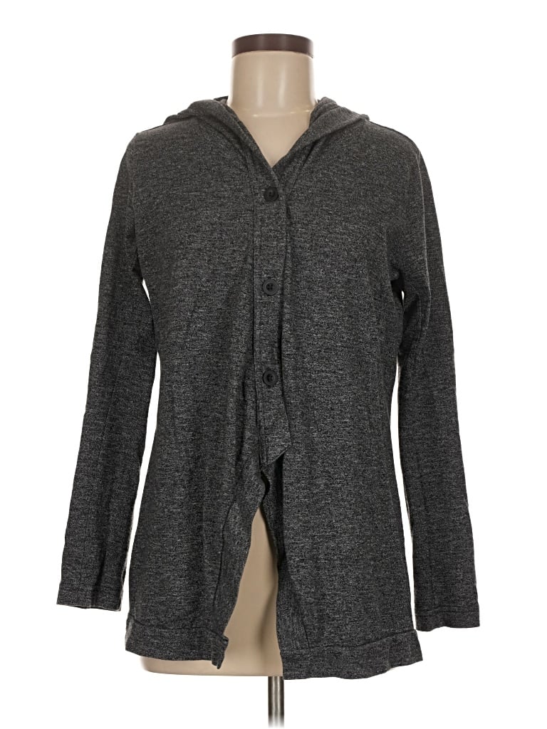 Pre-owned Lucy Cardigan Sweater In Gray