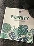 B2Prity Houndstooth Gray One Piece Swimsuit Size M - photo 3