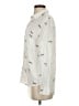 Rails 100% Rayon Animal Print Ivory White Long Sleeve Blouse Size S - photo 5