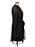 MSK 100% Polyester Stars Black Cocktail Dress Size 12 Petite - photo 4