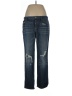 Ann Taylor LOFT 100% Cotton Graphic Blue Jeans Size 10 - photo 1
