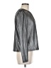 Derek Lam 10 Crosby Metallic Silver Long Sleeve Blouse Size 6 - photo 4