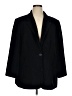 Sag Harbor 100% Polyester Black Blazer Size 0X (estimated) - photo 1