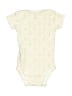 Gerber 100% Cotton Print Ivory Short Sleeve Onesie Size 0-3 mo - photo 2