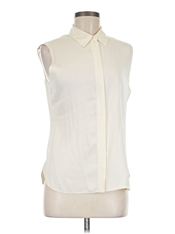 Theory Sleeveless Button-Down Shirt (view 1)