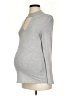 Les Amis Gray Long Sleeve Turtleneck Size Sm Maternity - photo 1