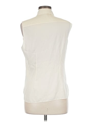 Theory Sleeveless Button-Down Shirt (view 2)