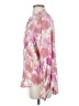 Fate Floral Pink Long Sleeve Blouse Size S - photo 5