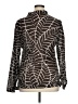 Tory Burch Brown Long Sleeve Blouse Size 14 - photo 2