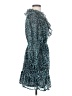 VICI 100% Polyester Animal Print Teal Cocktail Dress Size S - photo 4