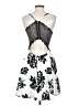 iris Floral White Cocktail Dress Size S - photo 2