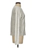 Eileen Fisher Metallic Silver Pullover Sweater Size S - photo 4