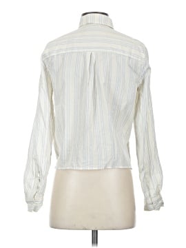 Madewell Tie-Front Shirt in Stripe (view 2)