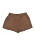 Anrabess Solid Brown Khaki Shorts Size XL - photo 1