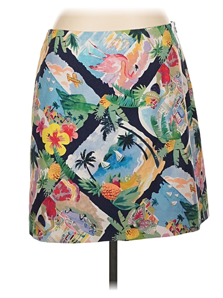Pre-owned Talbots Casual Skirt In Blue