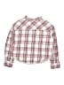 Levi's 100% Cotton Plaid Ivory Long Sleeve Button-Down Shirt Size 12 - 13 - photo 2