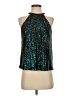 Greylin Teal Sleeveless Blouse Size XS - photo 1