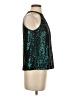 Greylin Teal Sleeveless Blouse Size XS - photo 4