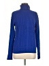 Lands' End 100% Cotton Blue Turtleneck Sweater Size M - photo 1