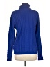 Lands' End 100% Cotton Blue Turtleneck Sweater Size M - photo 2