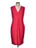 St. John Red Cocktail Dress Size 8 - photo 1