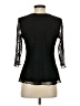 Assorted Brands Black 3/4 Sleeve Blouse Size S - photo 2